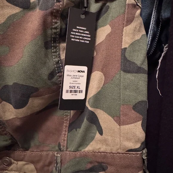 COPY - Camouflage jumpsuit Fashionova - Picture 5 of 5